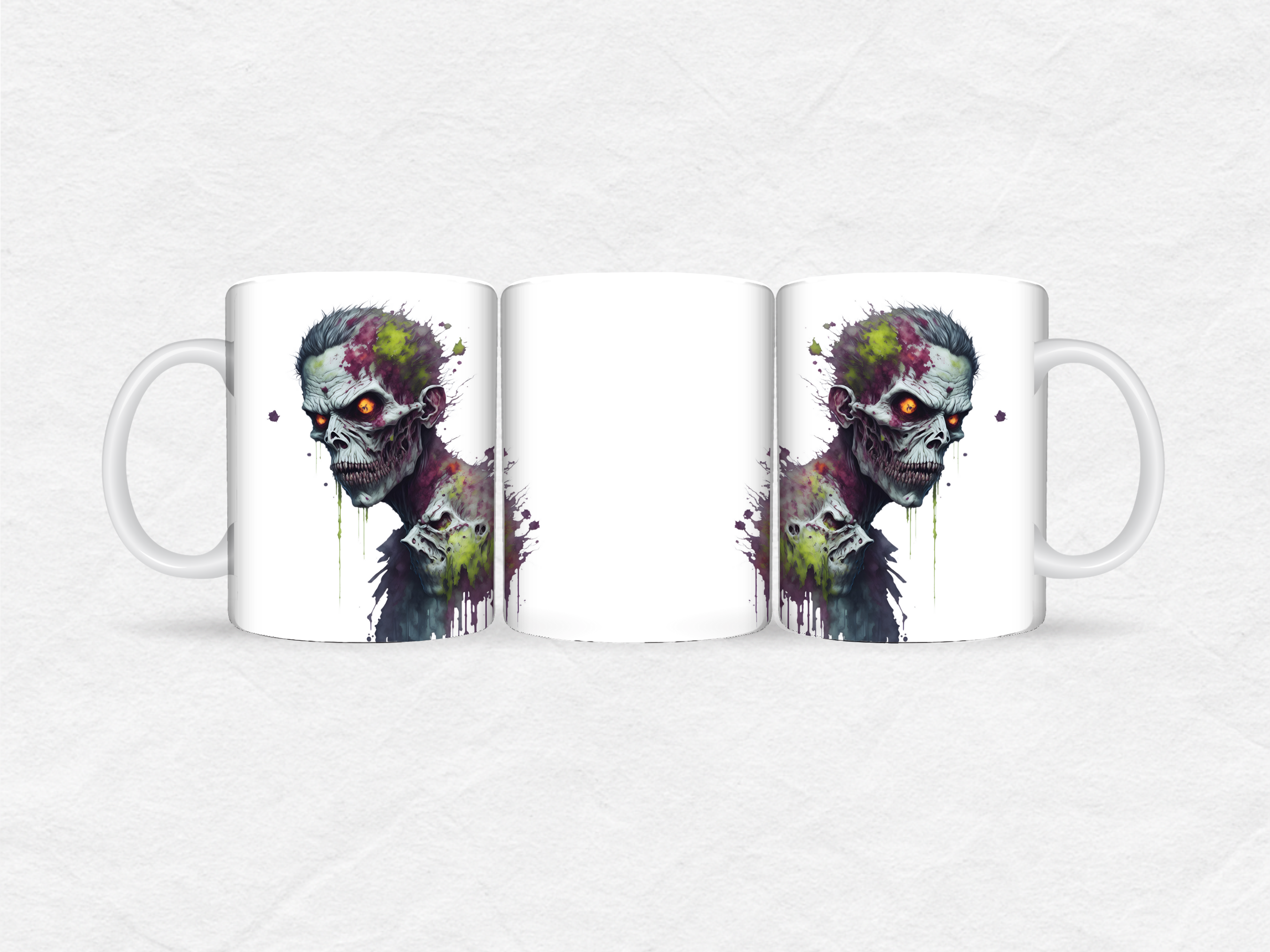 Mug Halloween – Visage de Zombie
