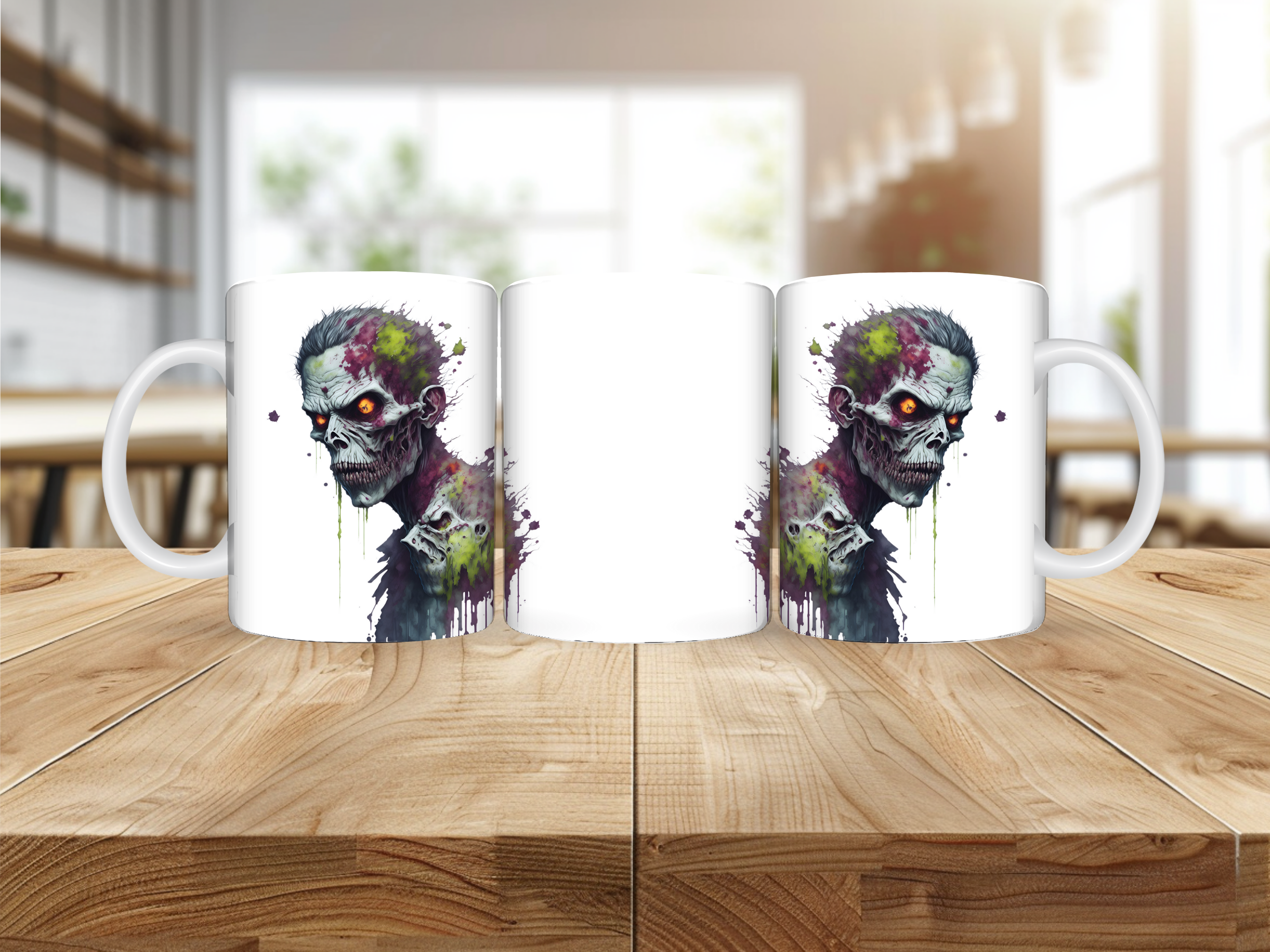 Mug Halloween – Visage de Zombie