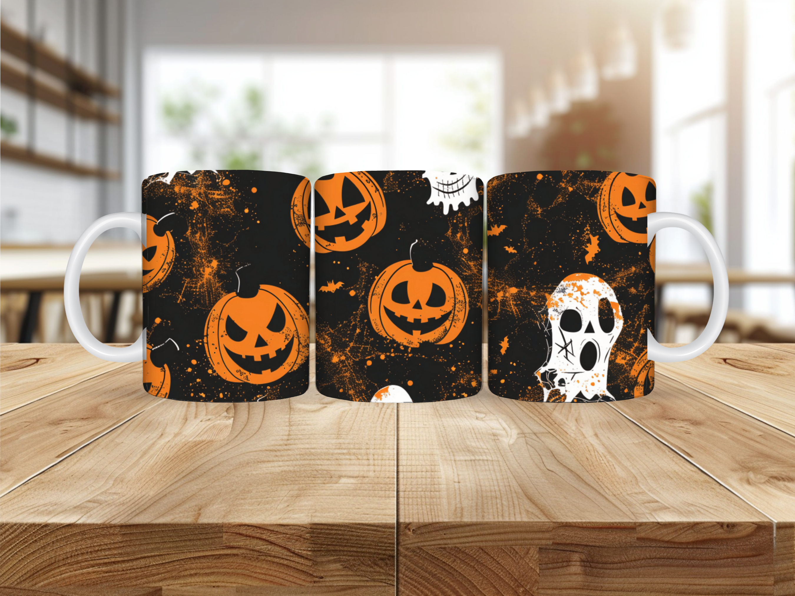 Mug Halloween – Citrouilles Effrayantes