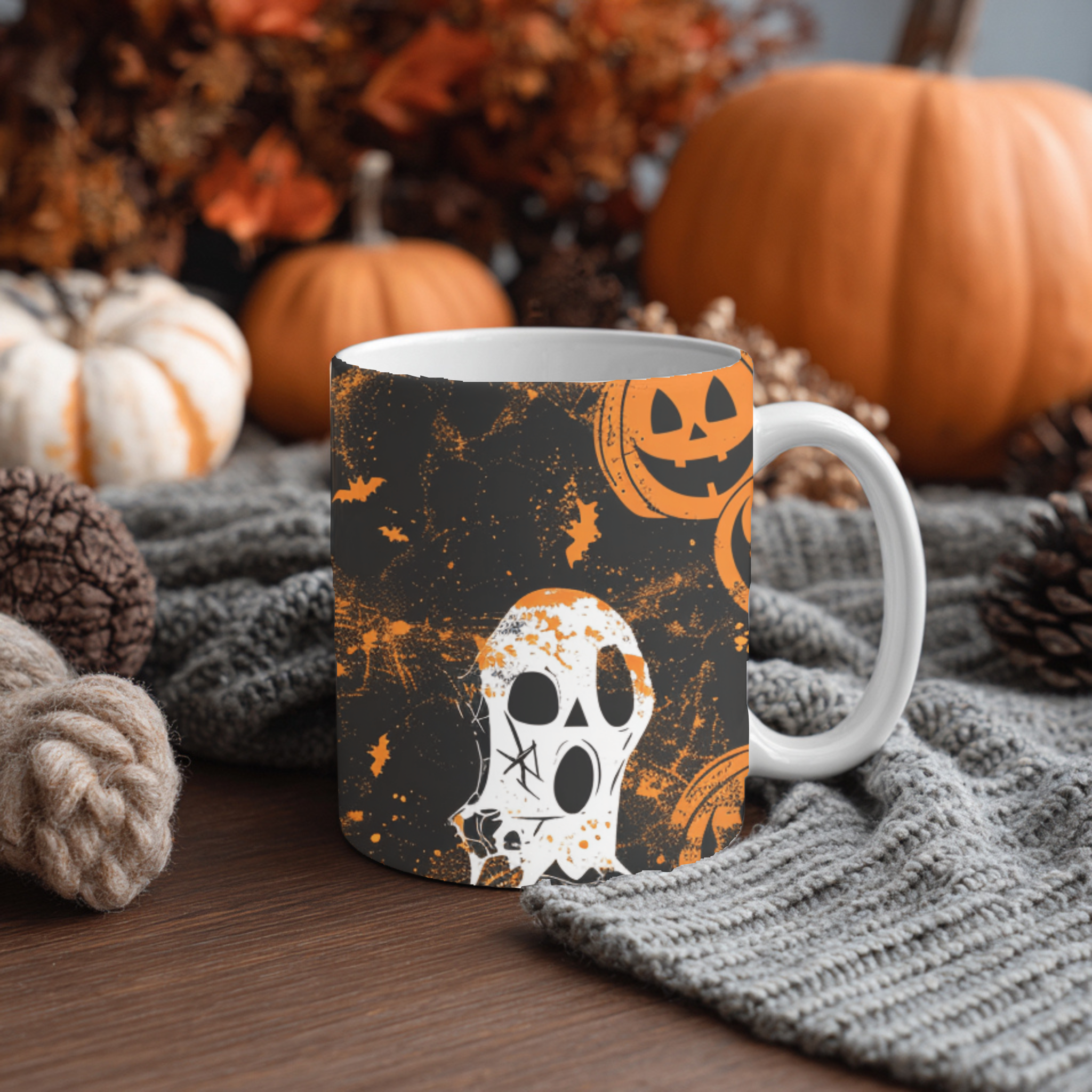 Mug Halloween – Citrouilles Effrayantes