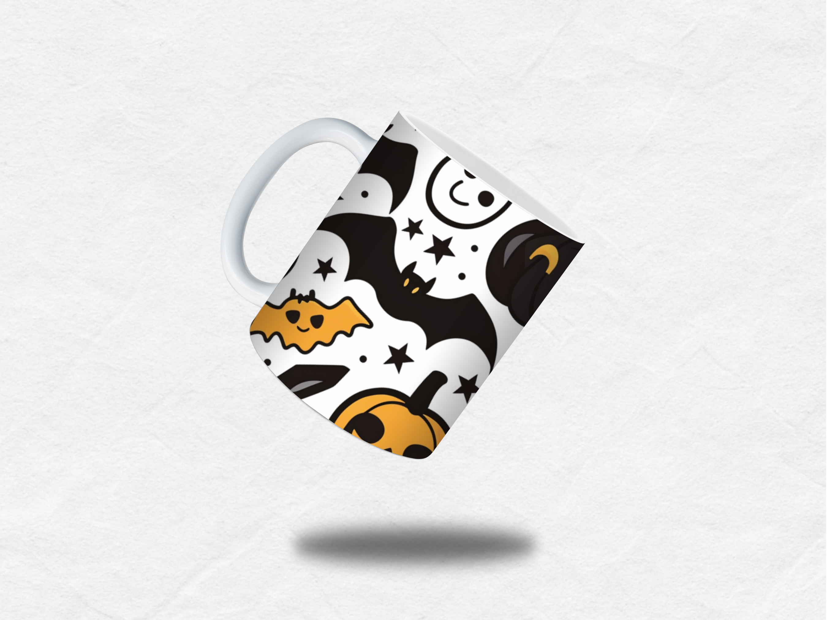 Mug Halloween – Motifs Cartoon Colorés