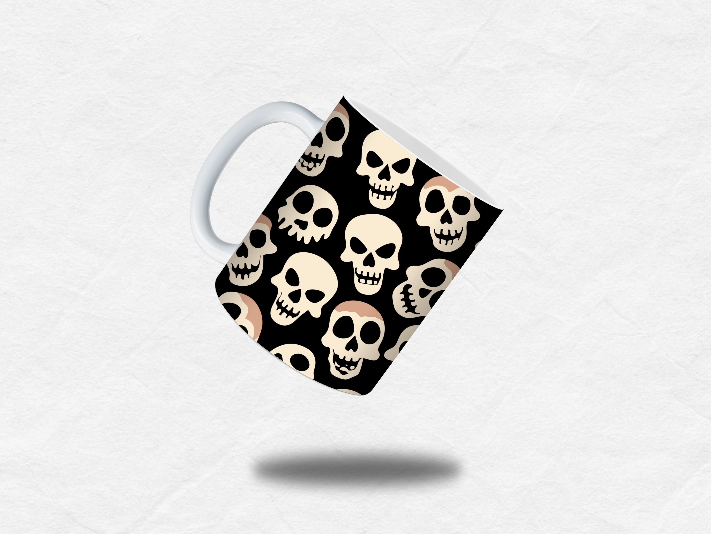 Mug Halloween – Motif Crânes