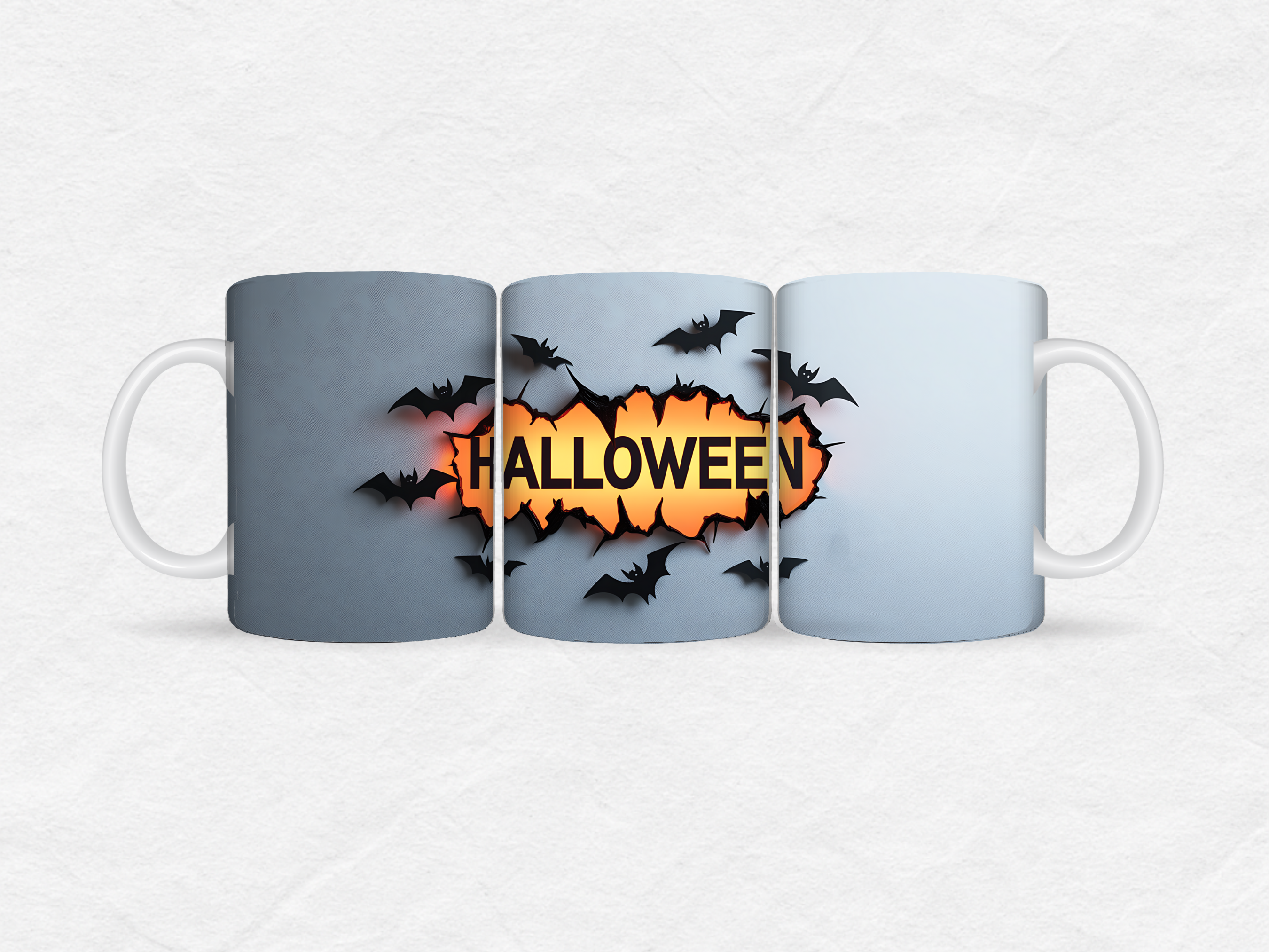 Mug Halloween – Chauves-Souris Sombres