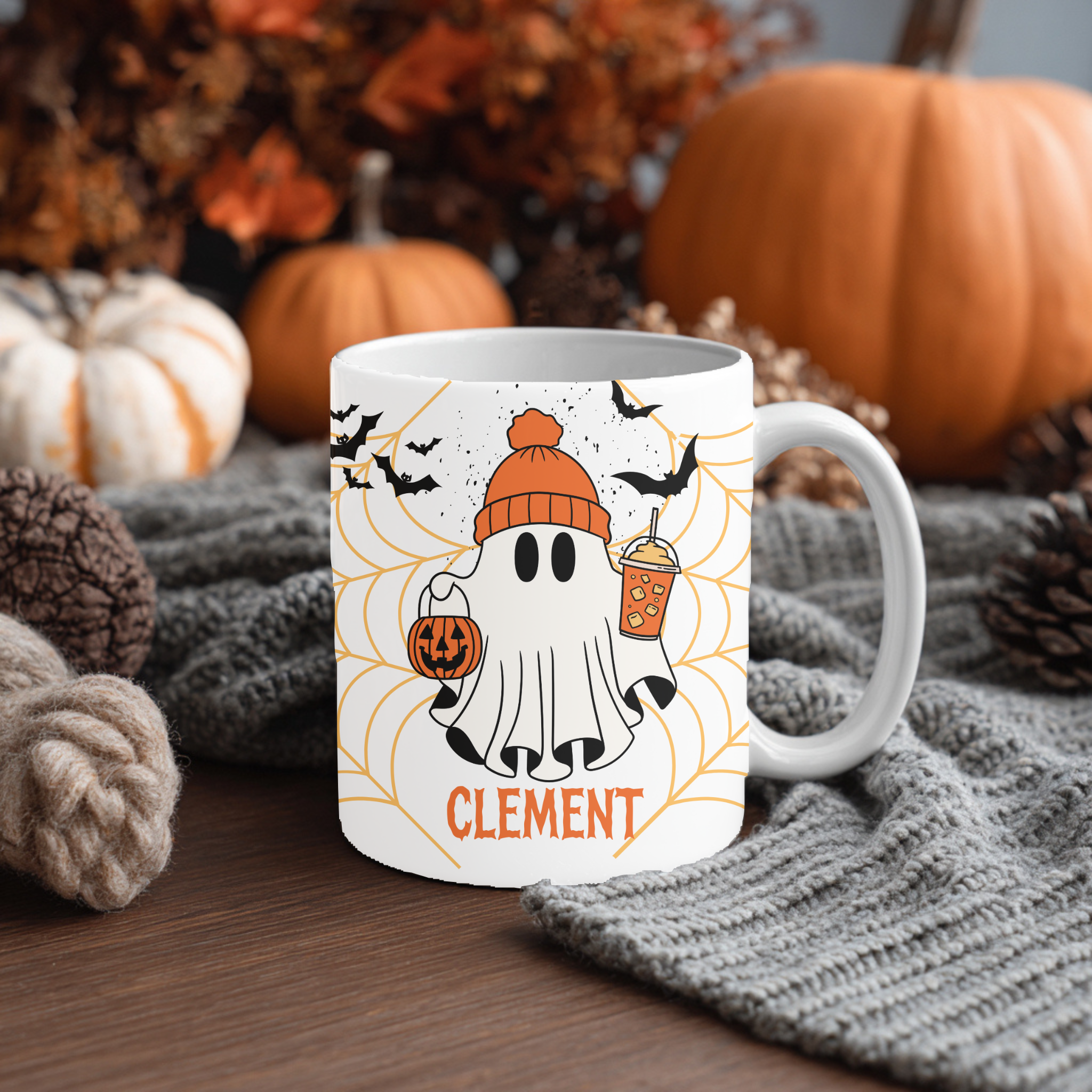 Mug personnalisé Halloween - Fantôme