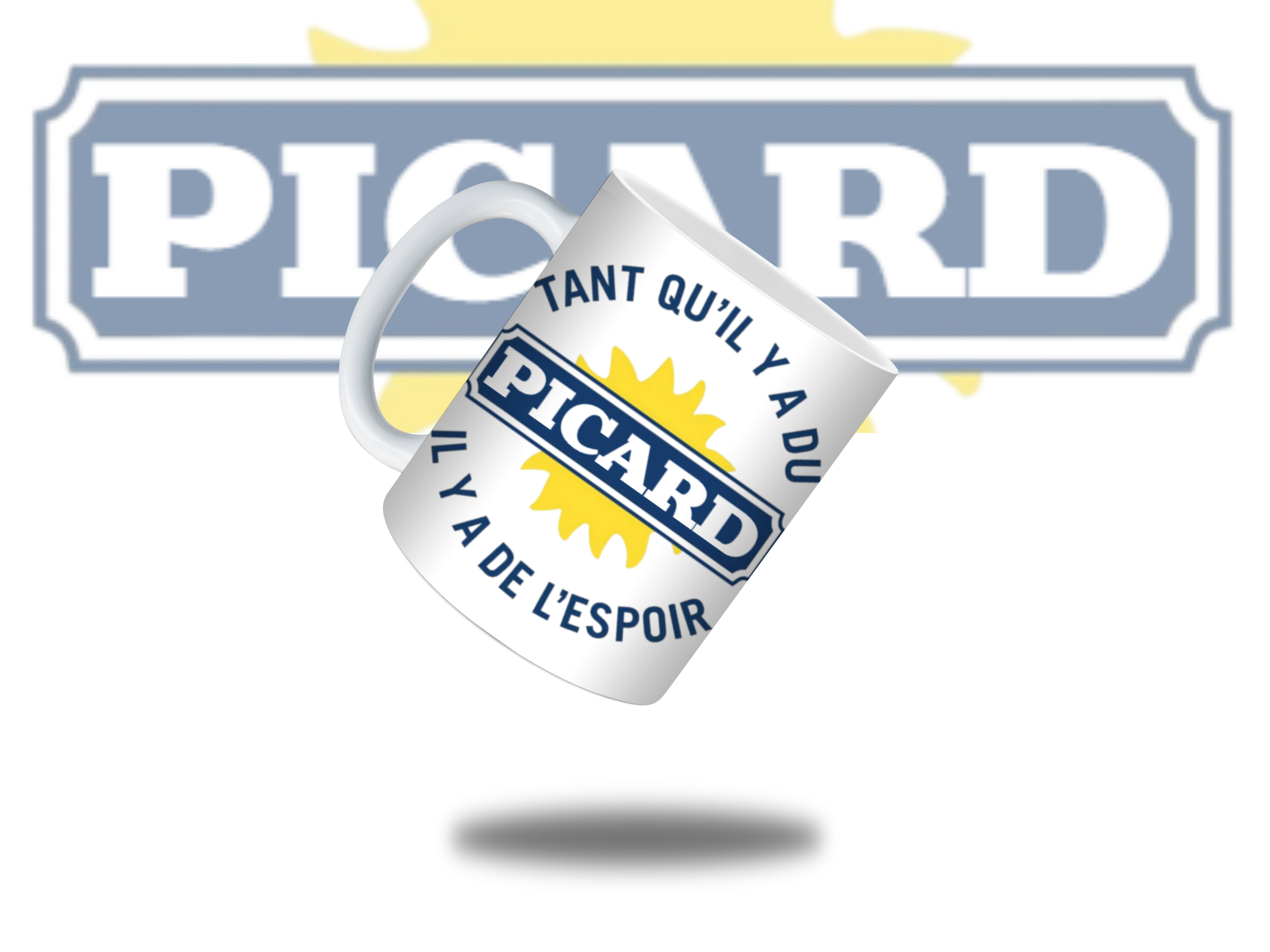 Mug humour – “Tant qu’il y a du Picard, il y a de l’espoir”