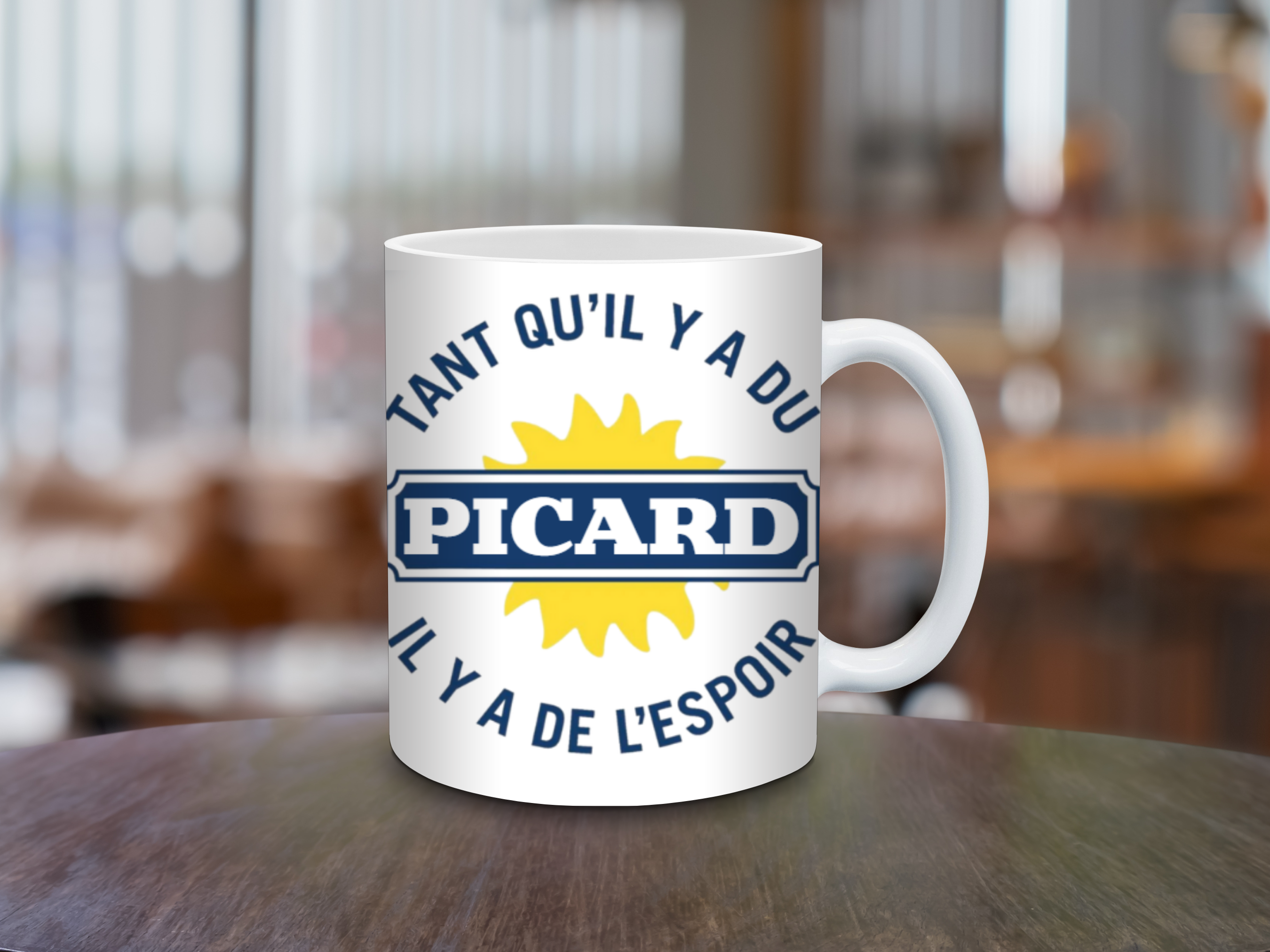 Mug humour – “Tant qu’il y a du Picard, il y a de l’espoir”