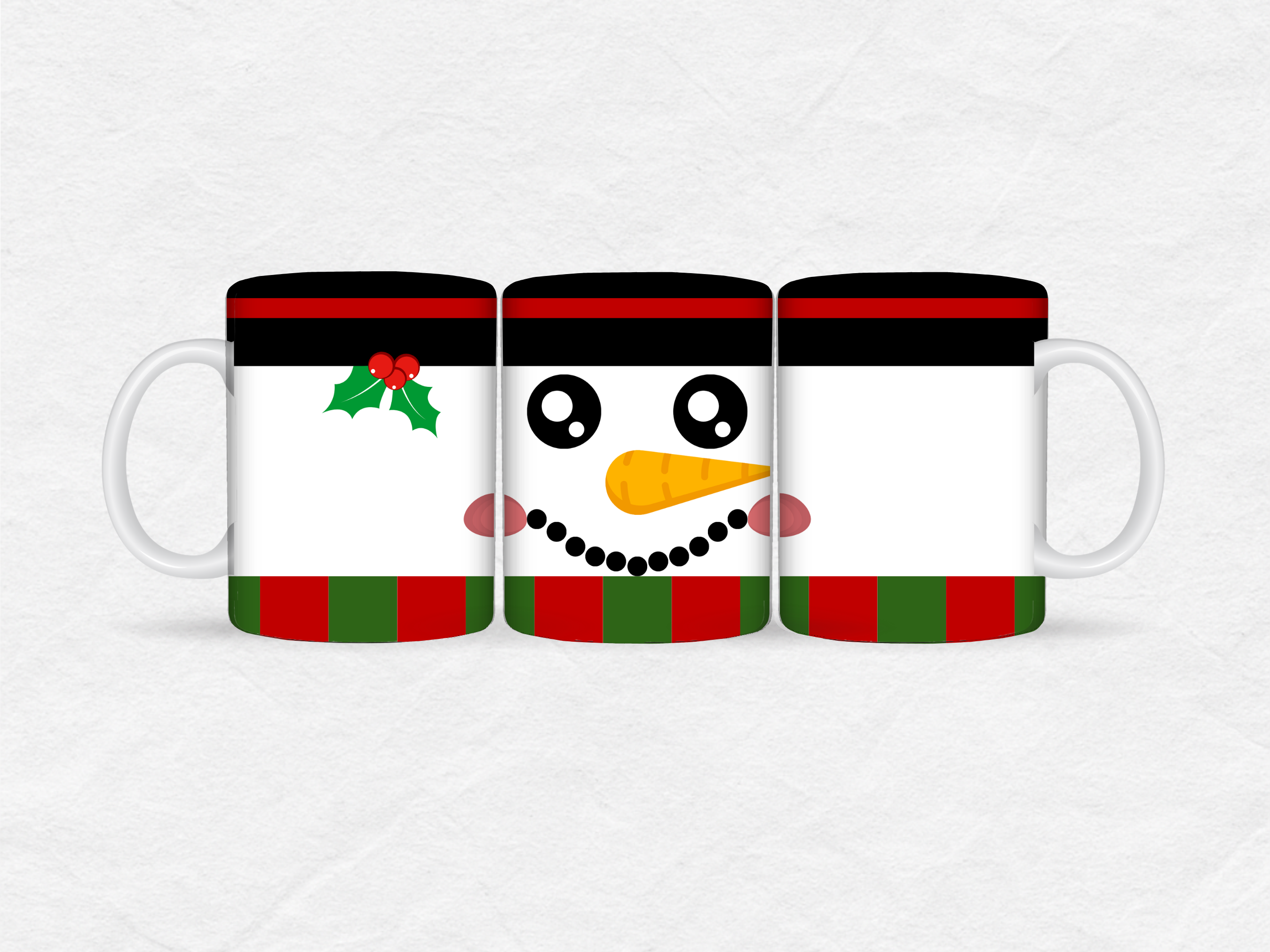 Mug Noël – Design bonhomme de neige festif