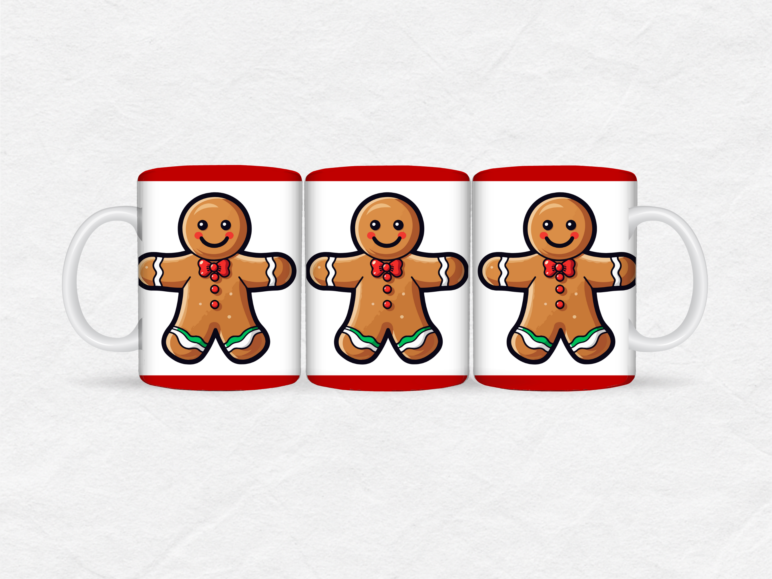 Mug Noël – Biscuit pain d’épices joyeux