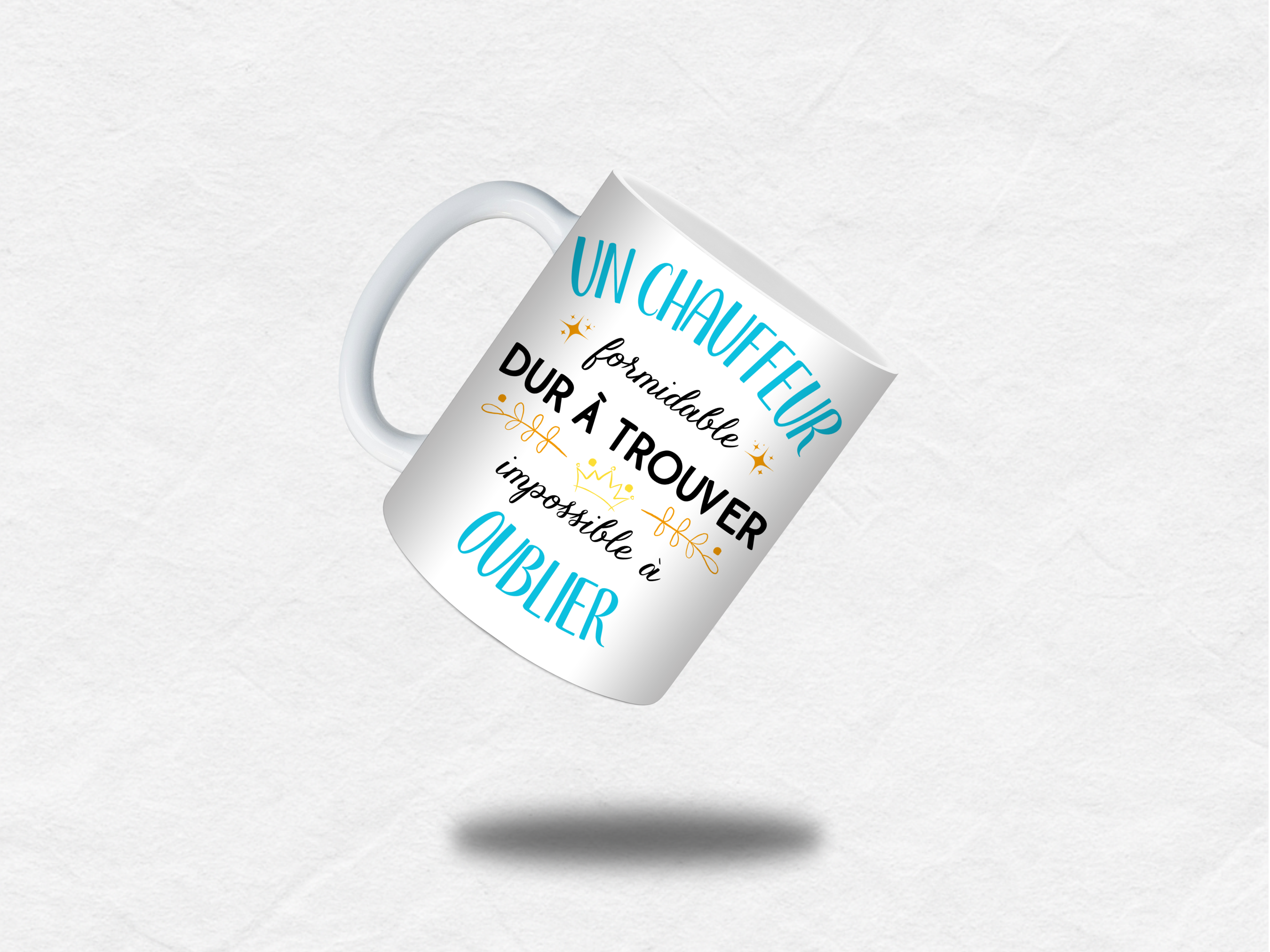 Mug Départ & Retraite – “Un chauffeur formidable, dur à trouver, impossible à oublier”