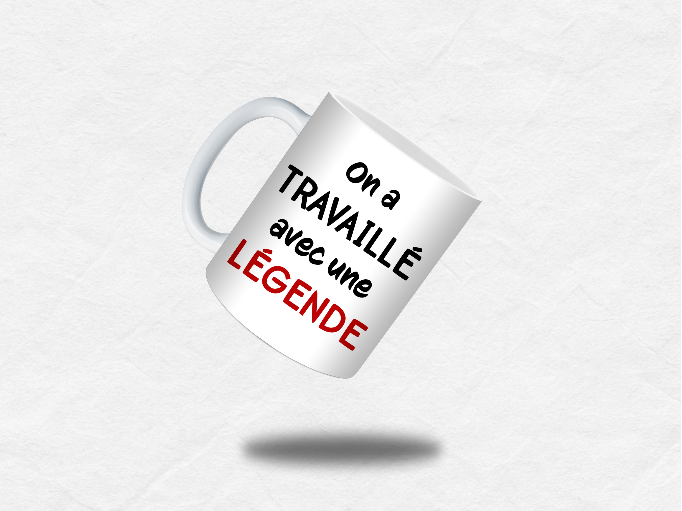 Mug Départ & Retraite – “On a travaillé avec une légende”