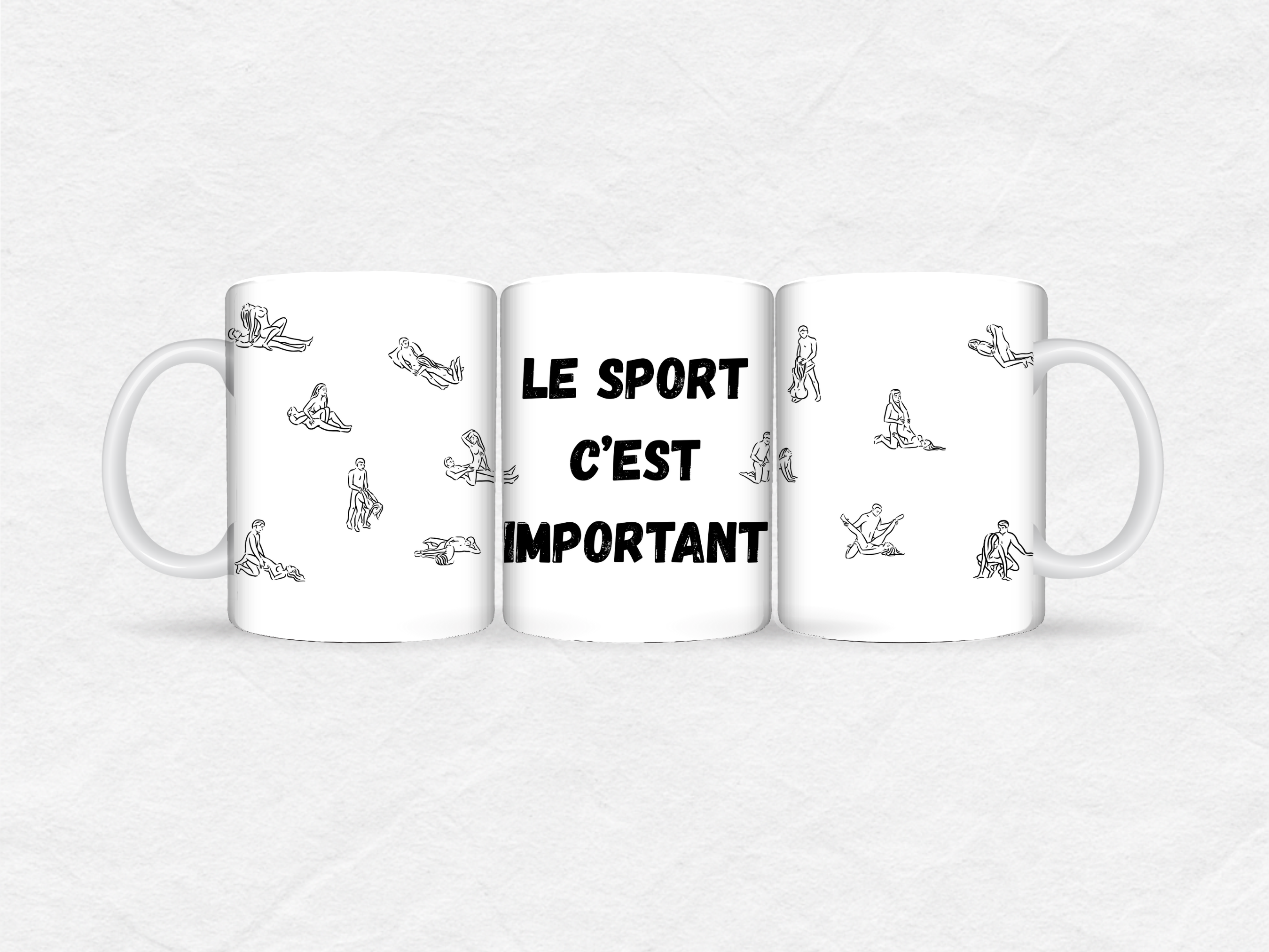 Mug humour 18+ – “Le sport c’est important”