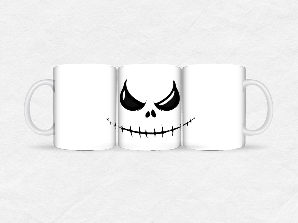 Mug Halloween – Visage de Jack Skellington