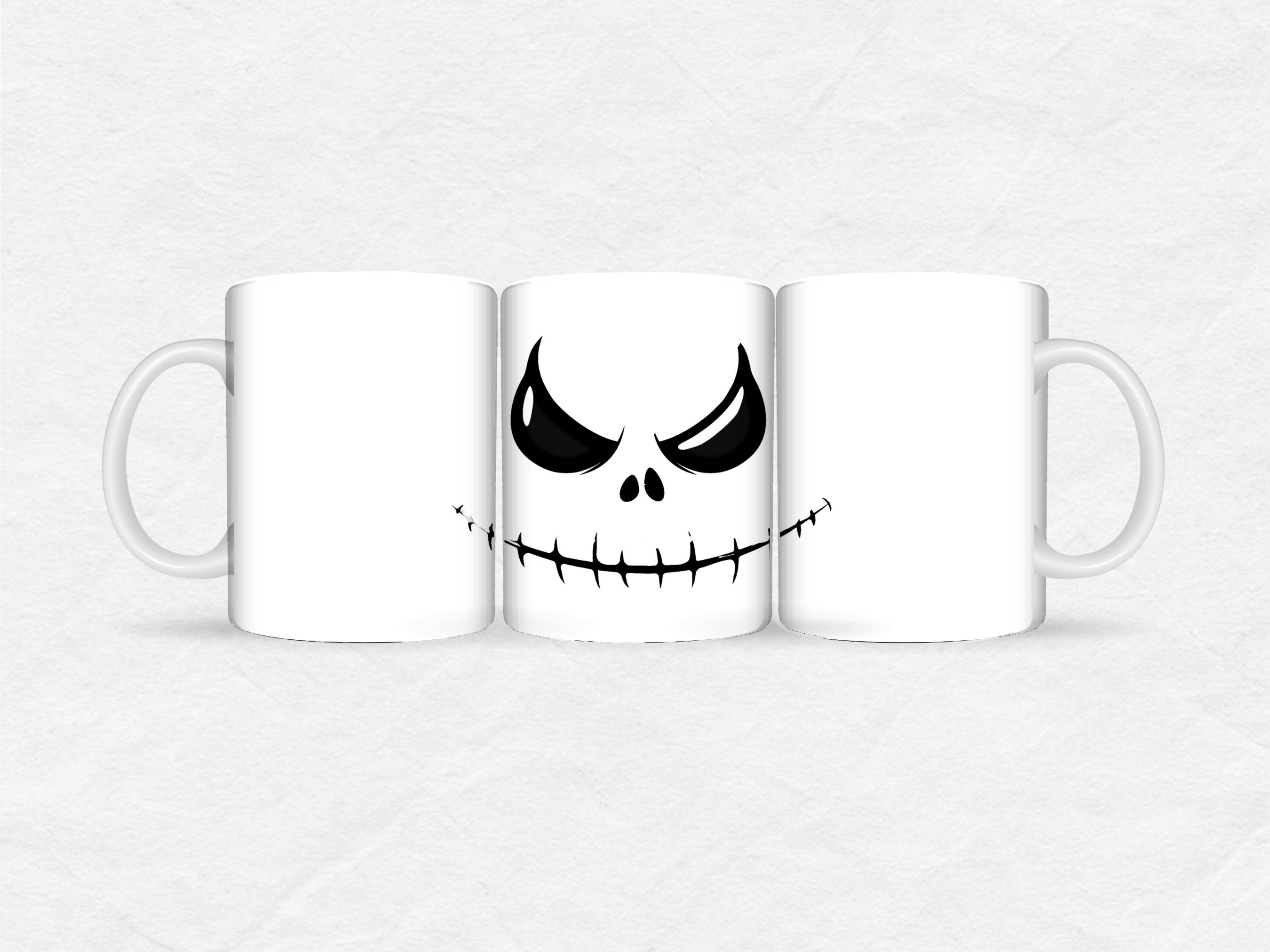 Mug Halloween – Visage de Jack Skellington