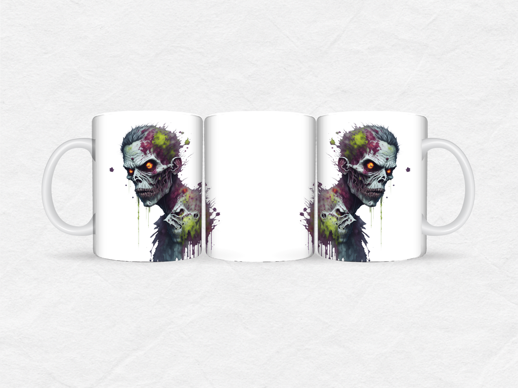 Mug Halloween – Visage de Zombie