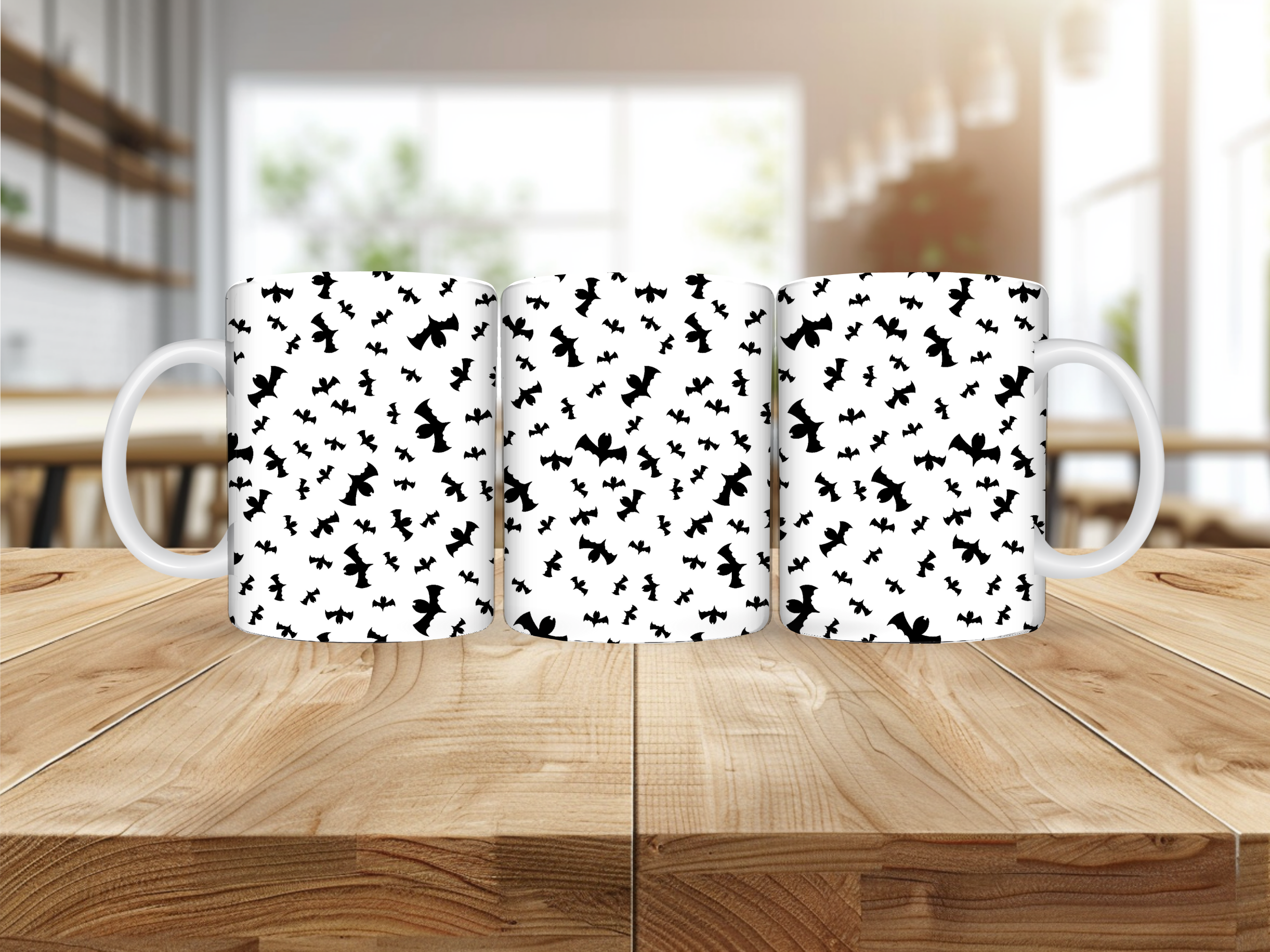 Mug Halloween – Motif Chauves-Souris