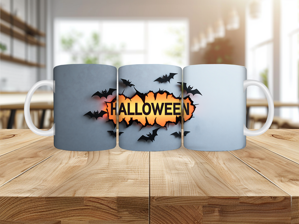 Mug Halloween – Chauves-Souris Sombres