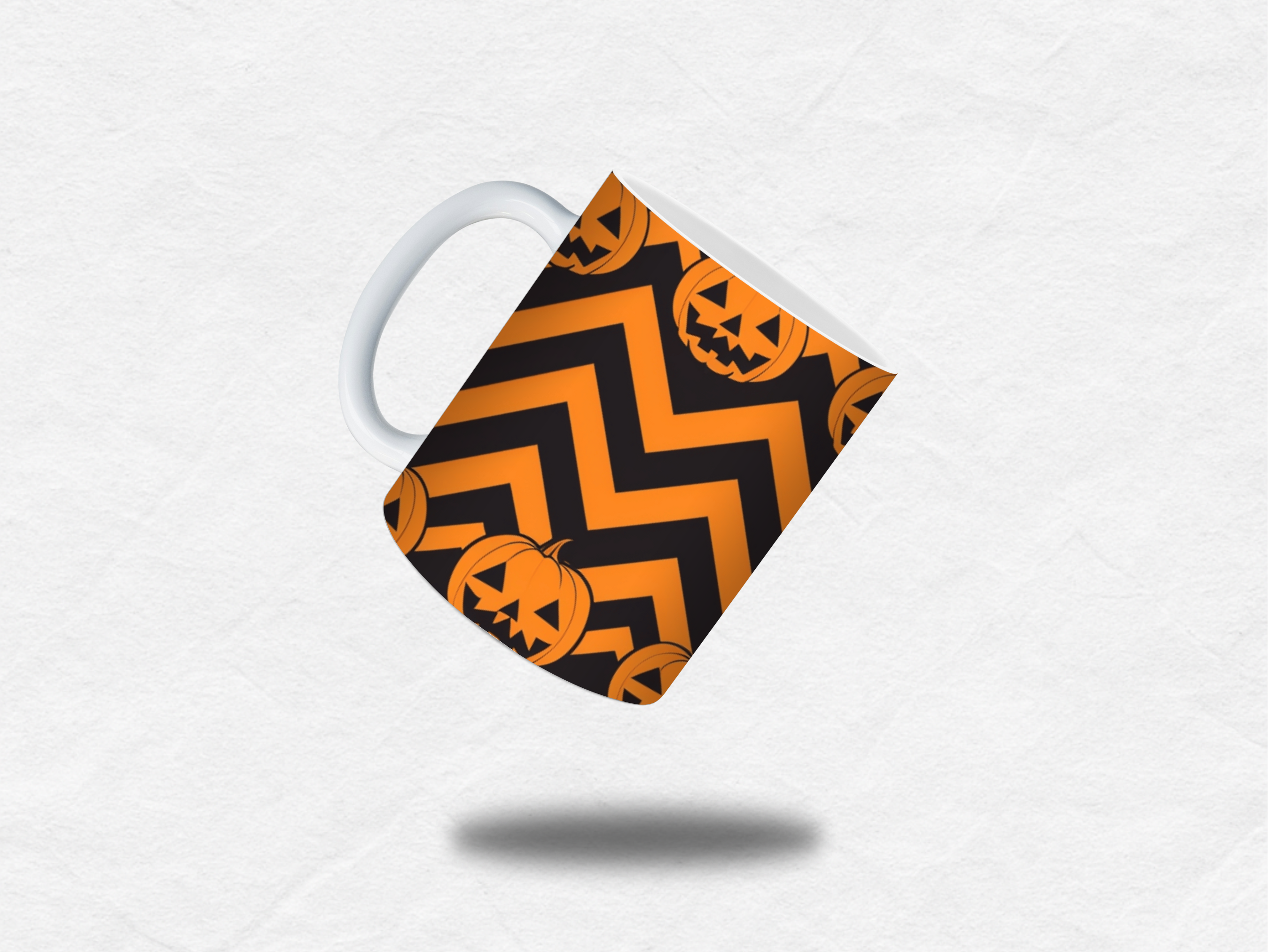 Mug Halloween – Zigzag Citrouilles