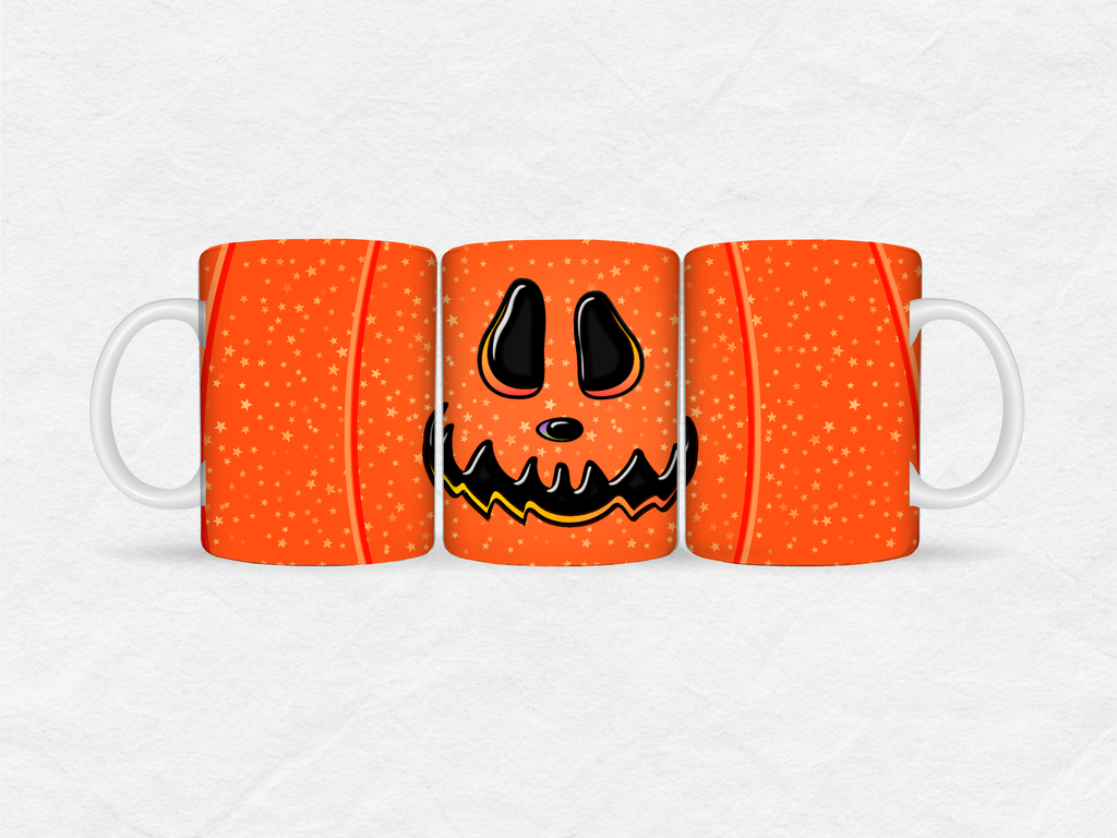 Mug Halloween – Citrouille Souriante