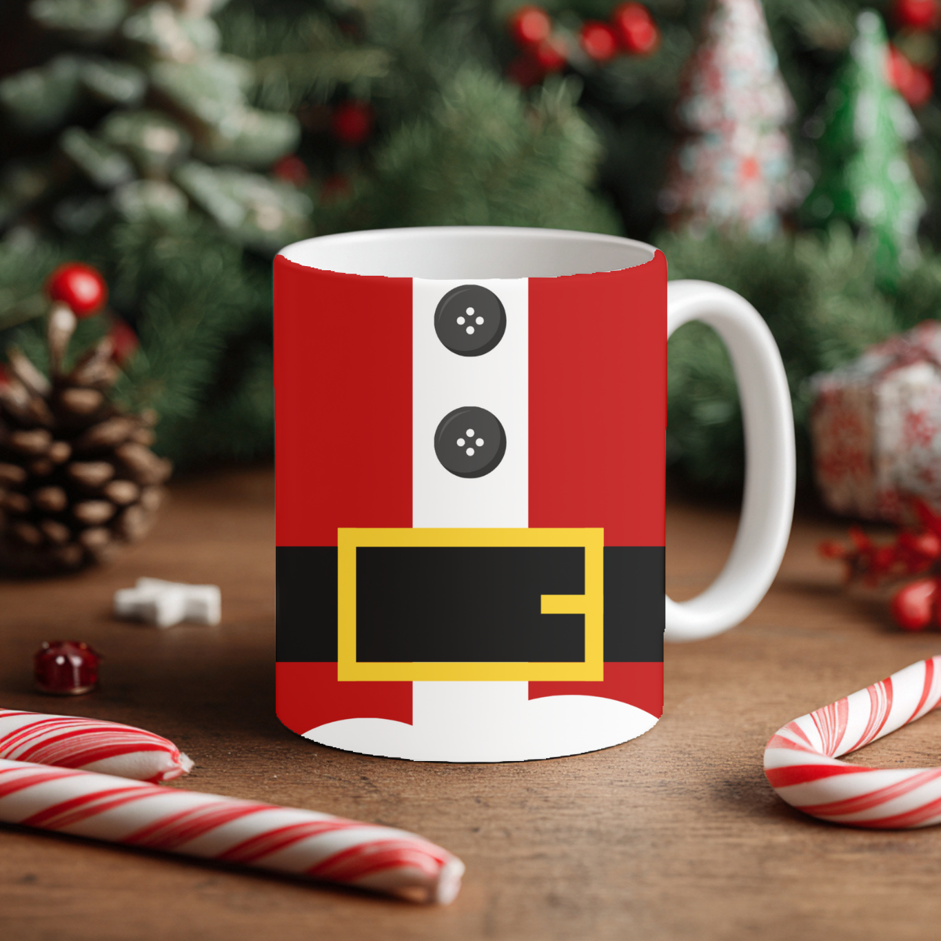 Mug Noël – Design costume Père Noël