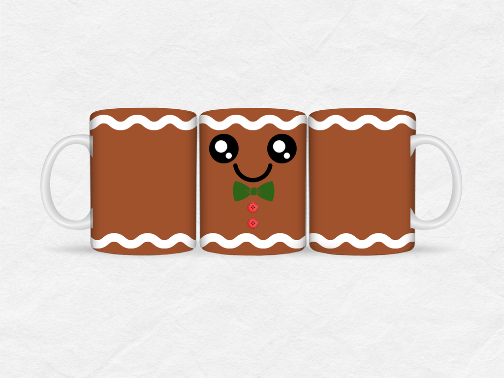 Mug Noël – Design biscuit pain d’épices