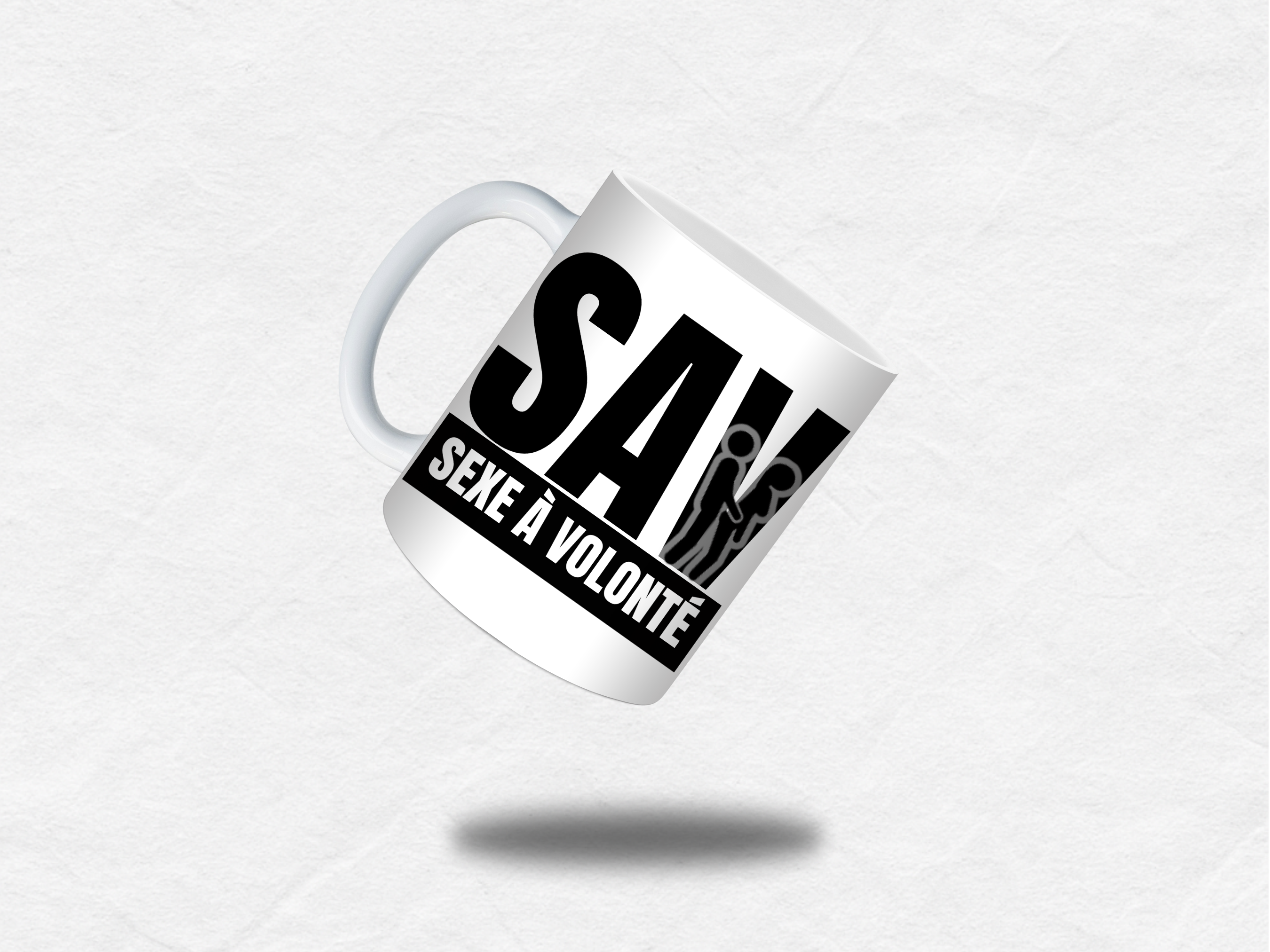 Mug humour 18+ – “SAV : Sexe à volonté”